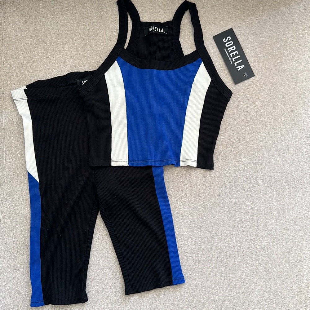 SoRella 2 pieces biker set
